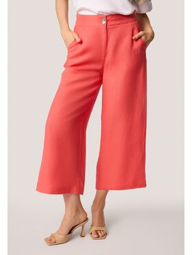 QUIOSQUE QUIOSQUE Spodnie damskie Quiosque 3UD003600 Koralowy Regular Fit