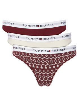 Tommy Hilfiger Tommy Hilfiger Set di perizomi UW0UW06134 Multicolore
