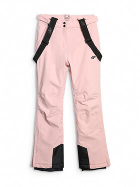 4F 4F Spodnie narciarskie SKIWEAR Różowy jasny Regular Fit