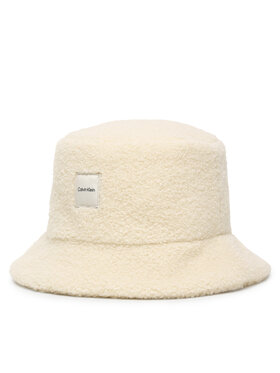 Calvin Klein Calvin Klein Skrybėlė Boucle LV04F5055G Écru