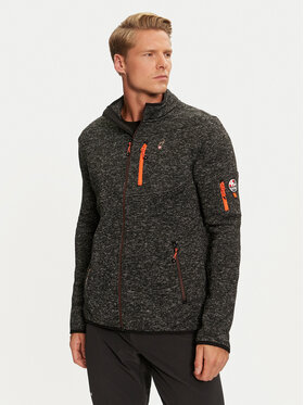 Aulp Aulp Techninis džemperis Navoy Juoda Regular Fit