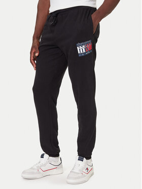 Tommy Jeans Tommy Jeans Spodnji del trenirke DM0DM22094 Črna Relaxed Fit