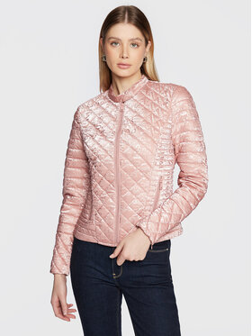 Guess Guess Pernata jakna Vona W3RL15 WEP10 Ružičasta Slim Fit