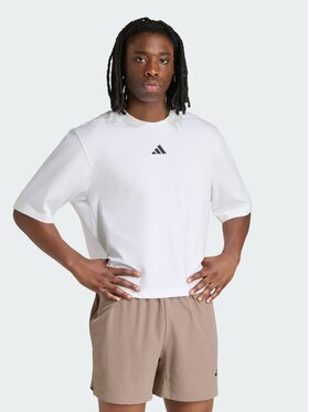adidas adidas Maglietta tecnica D4T Primelift KT1653 Bianco Regular Fit