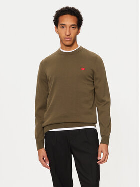 HUGO Hugo Светр San Cassius-C1 50475083 Хакі Regular Fit