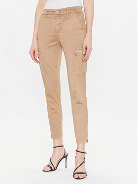Salsa Salsa Jeansy 127317 Beżowy Skinny Cropped Fit