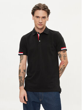 Geox Geox Polo M4510L T2649 F9000 Μαύρο Regular Fit