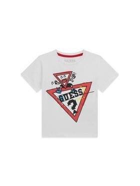 Guess Kids Guess Kids T-Shirt 177341 Biały Classic Fit