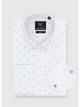 Pako Lorente Pako Lorente Koszula P23WF-1X-024 Biały Slim Fit