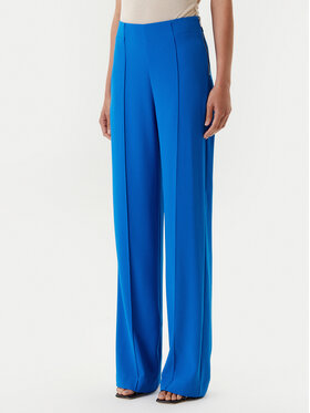 Morgan Morgan Pantaloni di tessuto 241-PBARY Blu Straight Fit