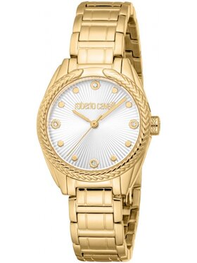 Roberto Cavalli Roberto Cavalli Zegarek RC5L118M0045 Złoty