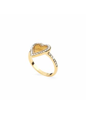 Guess Guess Prsteň JUBR03243JW-YG-52 Zlatá