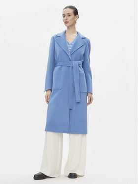 MAX&Co. MAX&Co. Wollmantel Runaway1 Blau Regular Fit