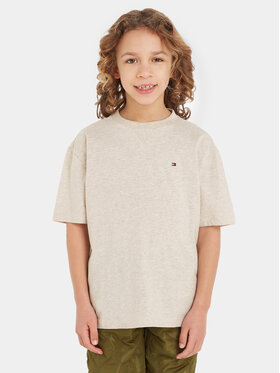 Tommy Hilfiger Tommy Hilfiger Тишърт Essential KB0KB08575 S Бежов Regular Fit