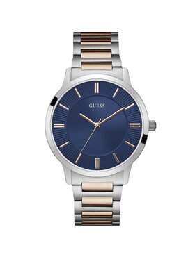 Guess Guess Zegarek W0990G4 Srebrny