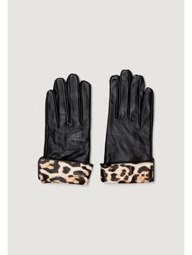 Pieces Pieces Guanti da donna Pcjeora Smart Leather Gloves Nero