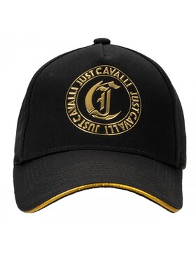 Just Cavalli Just Cavalli Czapka z daszkiem 77QAZK5A Czarny