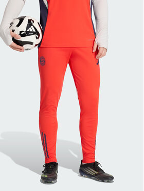 adidas adidas Spodnie dresowe Bayern Monachium Czerwony Slim Fit
