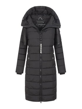Navahoo Navahoo Kurtka zimowa Mondmaedchen Czarny Regular Fit