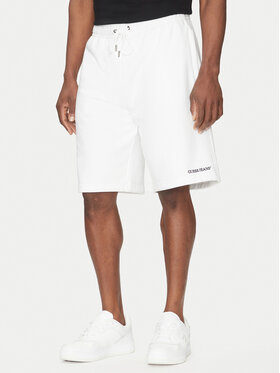 Guess Jeans Guess Jeans Pantaloncini sportivi M5GD49 KCPR1 Bianco Regular Fit