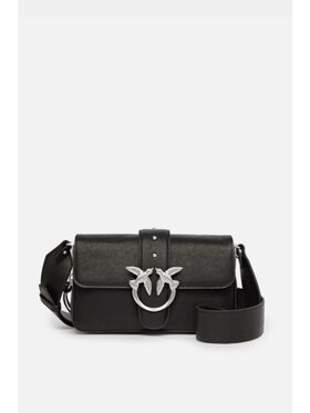 PINKO PINKO Дамска чанта Love One Slouchy Zip Mini AI 25-26 PLTT 105345 A2JG Черен