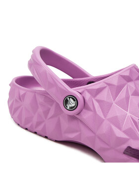 Crocs Natikači Classic Geometric Clog 209563 Roza