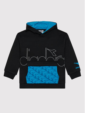 Diadora Diadora Bluza Hoopla 102.177809 Czarny Regular Fit