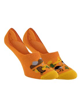 Spox Sox Spox Sox Skarpety stopki unisex Stopki no-show Strusie Kolorowy