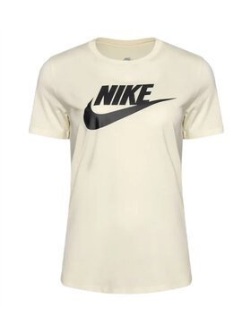 Nike Nike T-Shirt Sportswear Essentials Beżowy Regular Fit