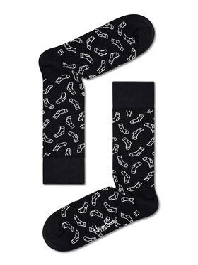 Happy Socks Happy Socks Unisex Magasszárú Zokni SOC01-9300 Fekete