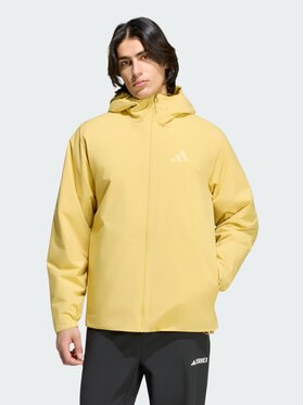 adidas adidas Kurtka outdoor 169317 Żółty Regular Fit