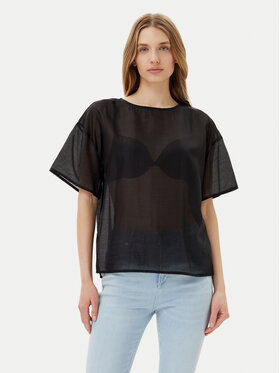 Bomboogie Bomboogie Blúz SW9008TLYA5 Fekete Relaxed Fit
