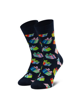 Happy Socks Happy Socks Skarpety wysokie unisex BGS01-6500 Granatowy