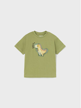 Mayoral Mayoral Тишърт 1028 Зелен Regular Fit