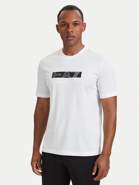 EA7 Emporio Armani EA7 Emporio Armani T-shirt 7M002415 AF10375 M0003 Bijela Regular Fit