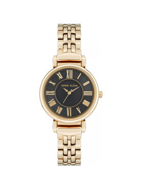 Anne Klein Anne Klein Zegarek AK-2158BKGB Złoty