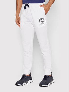 Emporio Armani Underwear Emporio Armani Underwear Spodnie dresowe 111690 2R571 00010 Biały Regular Fit