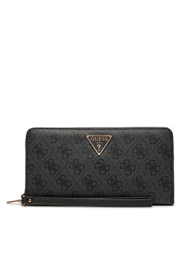 Guess Guess Duży Portfel Damski Laurel SWSG85 00163 Czarny