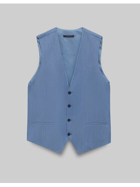 Borgio Borgio Kamizelka lido_n Niebieski Slim Fit