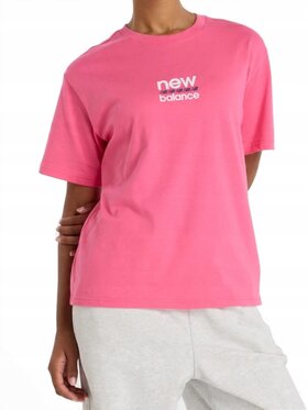 New Balance New Balance T-Shirt WT51541DAB Różowy Standard Fit