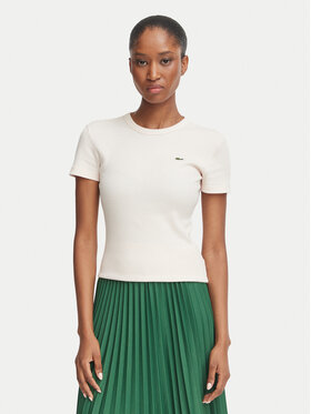 Lacoste Lacoste T-Shirt TF5538 Różowy jasny Slim Fit