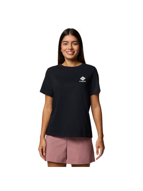 Columbia Columbia T-Shirt Columbia Rolling Bend Graphic SS Tee Czarny Regular Fit