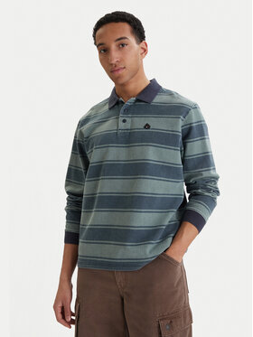 RVCA RVCA Polo KSL 23A033504 Verde Regular Fit