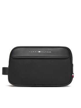 Tommy Hilfiger Tommy Hilfiger Smink táska Th Foundation Washbag AM0AM13747 Fekete