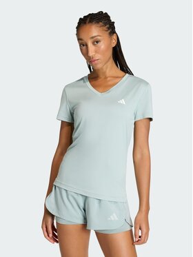 adidas adidas Koszulka techniczna 158819 Zielony Slim Fit