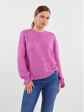 YAS YAS Pulover 26030706 Roza Regular Fit