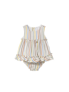 Mayoral Mayoral Vestito estivo 1844 Multicolore Regular Fit
