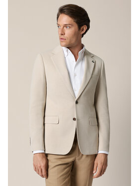 Lancerto Lancerto Marynarka Malcesine MA131126000009 Beżowy Regular Fit