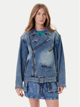 Guess Guess Kurtka jeansowa W5YN70 D4XYZ Niebieski Regular Fit