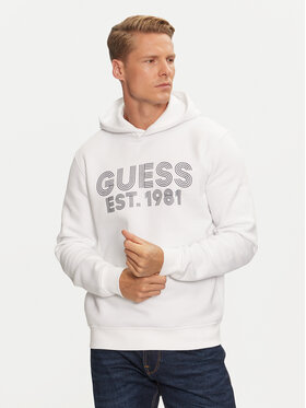 Guess Guess Bluza M4YQ36 K9Z21 Biały Regular Fit